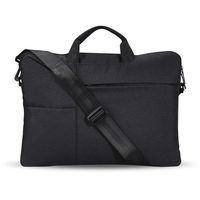 Laptop Bag 15.6 Inch Water Repellent Briefcases(15.6 Inch Black)