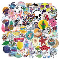 Cute Stickers Pack 100 Pcs for Kids Teens Adults Water Bottles Hydro Flask Laptop Car Sticker Decoration Luggage Skateboard Motorcycle Bicycle Decal Aesthetic Waterproof Vinyl Stickers