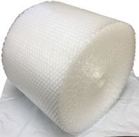 peng peng175316 3/16" 175 ft x 12" Small Bubble Cushioning Wrap, Perforated Every 12"