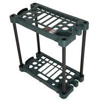Stalwart Compact Garden Fits Over 30 Tools Storage Rack