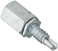 Platinum Tools JH953-100 3/8-16 Male Coupler with 3/4-Inch Self Drill Metal Screw, 100 Per Box