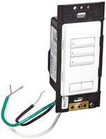 Lutron RRD-W3BRL-WH Standard Switches White