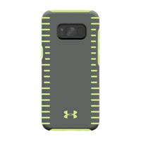 Under Armour UA Protect Grip Case for Samsung Galaxy S8 - Graphite/Quirky Lime (Renewed)