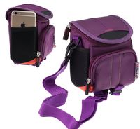 Navitech Purple Digital Camera Case Bag Compatible with The Canon IXUS 185