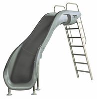 S.R. Smith 610-209-58220 Rogue2 Pool Slide, Left Curve, Gray