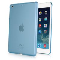 iPad mini with Retina display Case, BoxWave [Minimus Case] Slim Fit, Protective PolyCarbonate Cover for Apple iPad mini with Retina, 3 - Azure Blue
