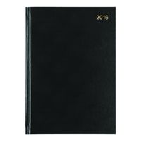 Lett's 2016 Principal Week to View, Black, 8.25" x 5.875" (C30XBK-16)