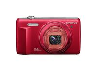 Olympus VR-340 Red 16MP Digital Camera with 10x Optical Zoom (Red)