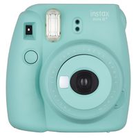 Fujifilm Instax Mini 8+ (Mint) Instant Film Camera + Self Shot Mirror for Selfie Use - International Version (No Warranty)