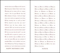 Quiplip Funny Fill-in-The-Blank Mother's Day and Love Cards, 6-Pack (QL18356PCK)