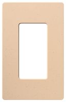 Lutron Claro 1 Gang Decorator Wallplate, SC-1-DS, Desert Stone
