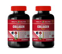 Joint Supplements for Men - HYDROLYZED Collagen PEPTIDES 3000MG - hydrolyzed Collagen for Woman - 2 Bottles 240 Capsules