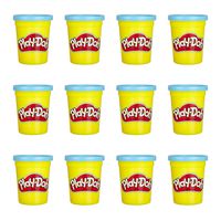 Play-Doh Bulk 12-Pack of Blue Non-Toxic Modeling Compound, 4-Ounce Cans