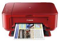 Canon PIXMA MG3620 Wireless All-In-One Color Inkjet Printer with Mobile and Tablet Printing, Red