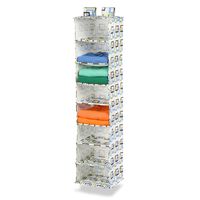 Honey-Can-Do SFT-01570 8 Shelf Hanging Organizer (Brown/Green)