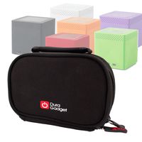 DURAGADGET Black Neoprene Zip-Locked Case - Suitable for The Bem Wireless Portable Speaker