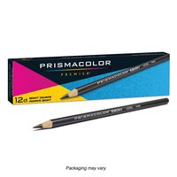 Prismacolor Ebony Graphite Drawing Pencils, Black,12-Count