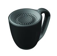 GEAR4 Double Espresso Large Coffee Cup Style Bluetooth Speaker with Handsfree (Black)