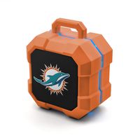NFL Prime Brands Group ShockBox Bluetooth Speaker, Miami Dolphins