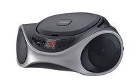 Sylvania SRCD1063BT-GRAPHITE Bluetooth Portable CD Radio Boom Box, Graphite