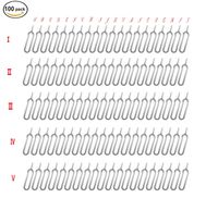 Warchief Sim Card Tray Eject Pin and Sim Card Removal Tool 100 Package fit all iPhone iPad Galaxy Pixel Motorola Vivo OPPO MEIZU MI HONOR HTC and Most Smartphone Brands