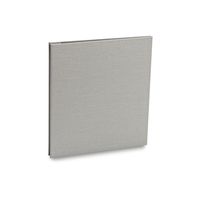Pina Zangaro Bex Gray Screwpost Binder, 8.5x11 Portrait Orientation (34451)