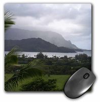 Hanalei Bay, Kauai island, Hawaii, USA - US12 DFR0130 - Mouse Pad, 8 by 8 inches (mp_143906_1)