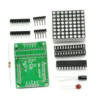Gikfun MAX7219 Dot Matrix Module MCU Control Display Module DIY Kit for Arduino (Pack of 2pcs) EK1921
