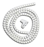 Evriholder Cable Zipper Cord Organizer Kit, White, Medium