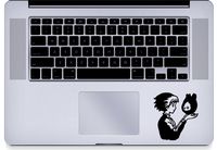Howl's - Moving - Castle - Trackpad - Macbook - Decal - Keyboard