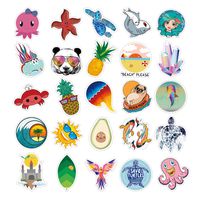 VSCO Stickers for Hydro Flask 100 Pcs, Cute Waterproof Stickers for Water Bottles Laptop, Trendy Aesthetic Vinyl Sticker Pack for Teens Girls Boys and Adults