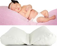 BABY CC Newborn Photography Butterfly Pillow - 2 Set Posing Props for Infant Boy and Girl Photoshoot - Wedges to Support Position - Ebook with Photo Shoot Tips