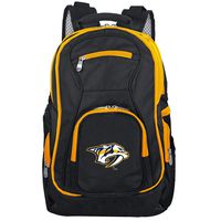 NHL Nashville Predators Colored Trim Premium Laptop Backpack