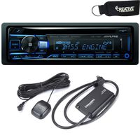Alpine CDE-175BT CD Receiver with NFC & Bluetooth Wireless Technology - Includes SXV300 SiriusXM Satellite Radio Tuner