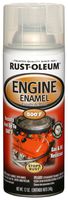 Rust-Oleum 248944 Automotive Rust Preventive Engine Enamel Spray Paint, 12 Oz Aerosol Can, 11 oz, Clear