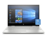 HP Envy X360 Convertible 15-Inch FHD Touchscreen Laptop with Fingerprint Reader, 8th Gen Intel Core i7-8565U, 8 GB SDRAM, 512 GB Solid-State Drive, Windows 10 Home (15-cn1020nr, Natural Silver)