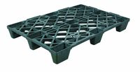Aviditi CPP210 Industrial Plastic Pallet, 48" x 32" x 5 1/2", Black