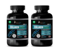Bone and Joint Vitamins for Women - Collagen HYDROLIZED PEPTIDES 3000MG - Collagen with peptides Capsules - 2 Bottles 240 Capsules