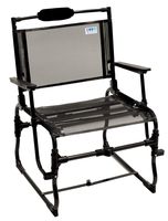RIO Gear 12.5" Seat Height Compact Traveler Folding Chair with Hard Arms - Large