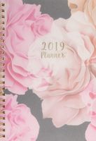 Blue Sky 110396 Joselyn Weekly/Monthly Wirebound Planner, 5 X 8, Light Pink/Peach/Black, 2019