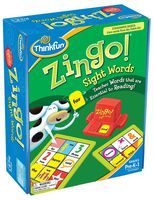 ThinkFun Zingo Sight Words Award Winning Early Reading Game for Pre-K to 2nd Grade - Toy of the Year Finalist, A Fun and Educational Game Developed by Educators for Boys and Girls