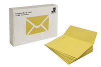 Mr. Ellie Pooh Elephant Dung Paper A6 Recycled Yellow Envelopes (25 pc)