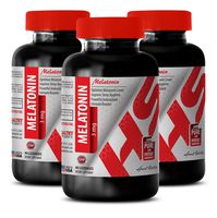 Immune System Recovery Plan - MELATONIN 3MG - Brain Booster for Men - 3 Bottles (270 Lozenges)