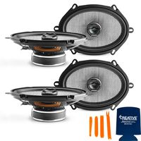 Focal Access Series for Ford 97-14 F150/F250 Bundle Two Pairs 570AC 5" x 7" Coaxial Kit
