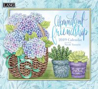 Lang Abundant Friendship 2019 Wall Calendar Office Wall Calendar (19991002005)