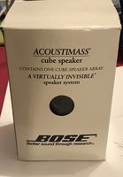 BOSE DOUBLE CUBE SPEAKER BLACK 2nd generation[1ea @ this price]