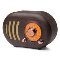 Retro FM Radio, Portable with Bluetooth, Best Reception, Strong Bass Enhancement, Loud Volume, Bluetooth 4.2 Wireless Connection suitable for camping and Travelling