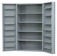 Durham SJC-DLP-4S-14DS-95 14 Gauge Steel Cabinet with  4 Shelves and 14 door Shelves