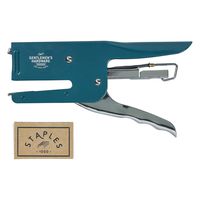 Gentlemen's Hardware Vintage Plier Stapler, Teal (AGEN143)