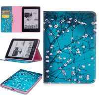 GNT Folio Case for Amazon Kindle Voyage, Premium PU Leather Wallet Flip Stand Case Cover for Amazon Kindle Voyage 6inch 2014(Apricot)